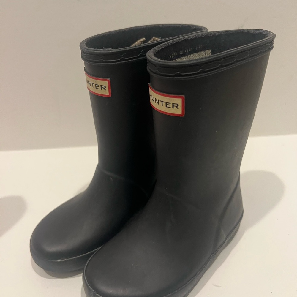 Hunter Classic Blue Rain Boots